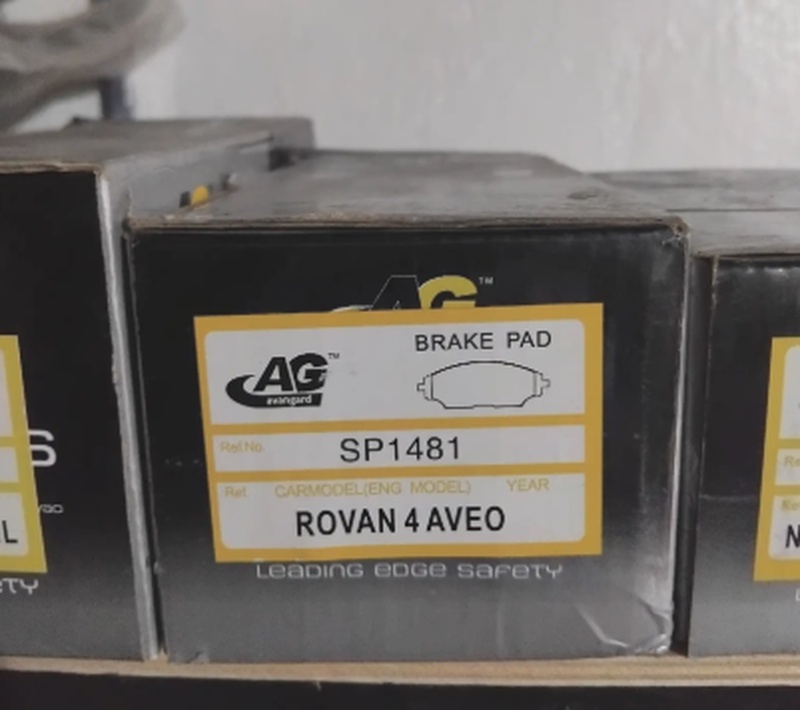 Передние тормозные колодки AG от Ravon R4